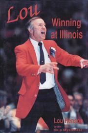 Cover of: Lou, winning at Illinois