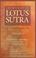 Cover of: The Wisdom Of The Lotus Sutra