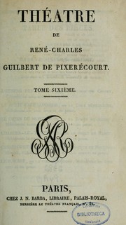 Cover of: Théâtre