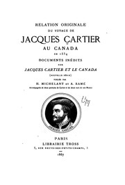 Cover of: Relation originale du voyage de Jacques Cartier au Canada en 1534. by Jacques Cartier