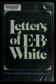 Cover of: Letters of E. B. White