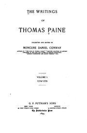 Cover of: Writings by Thomas Paine