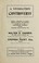 Cover of: A vivisection controversy