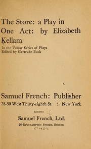Cover of: The store by Elizabeth Kellam