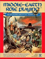 Cover of: Middle Earth Role Playing (Middle Earth Game Rules, Intermediate Fantasy Role Playing, Stock No. 8000)