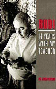 Cover of: Rudi: 14 years with my teacher