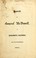 Cover of: Speech of General McDowell, at Sacramento, California, 3rd November, 1864