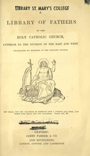 Cover of: The treatises of S. Caecilius Cyprian, Bishop of Carthage and martyr