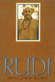 Cover of: Rudi by Rudrananda Swami