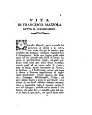 Cover of: Vita del graziosissimo pittore Francesco Mazzola, detto il Parmigianino