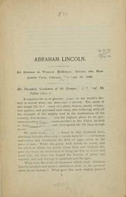 Cover of: Abraham Lincoln.