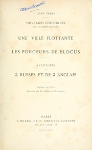Cover of: Une ville flottante by Jules Verne