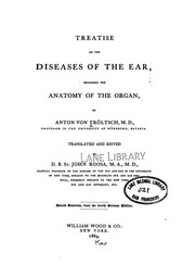 Cover of: Treatise on the Diseases of the Ear: Including the Anatomy of the Organ