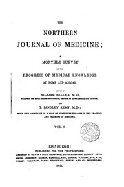 Cover of: The Northern Journal of Medicine: A Monthly Survey of the Progress of Medical Knowledge at Home ... by 