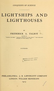 Cover of: Lightships and lighthouses
