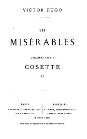 Cover of: les miserables by Victor Hugo