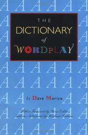 Cover of: The dictionary of wordplay