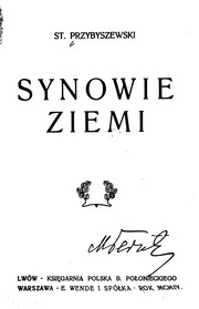 Cover of: Synowie ziemi