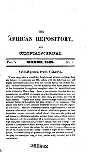 Cover of: The African Repository by American Colonization Society, American Colonization Society