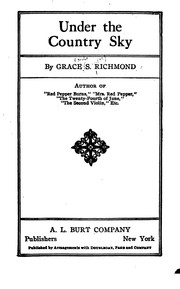 Cover of: Under the Country Sky by Grace S. Richmond