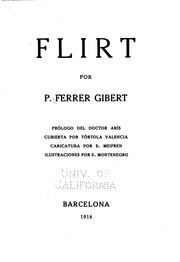 Cover of: Flirt by Pedro Ferrer Gibert