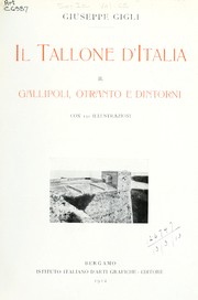 Il tallone d'Italia by Giuseppe Gigli