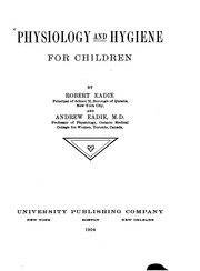 Cover of: Physiology and hygiene for children