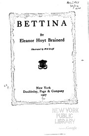 Cover of: Bettina by Eleanor Hoyt Brainerd
