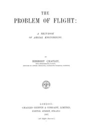 Cover of: The problem of flight: a text-book of aerial engineering.