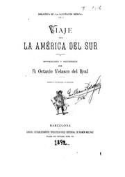 Cover of: Viaje por la América del Sur