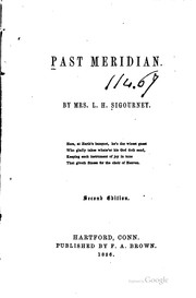 Cover of: Past meridian