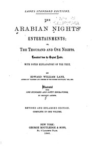 Arabian Nights by Anonymous