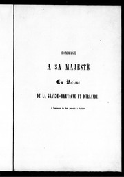 Cover of Hommage à Sa Majesté la reine de la Grande-Bretagne et d'Irlande à l'occasion de son passage à Amiens by daniel gavet