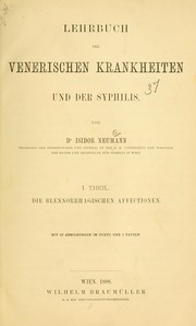 Cover of: Lehrbuch der venerischen Krankheiten und der Syphilis