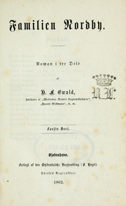 Cover of: Familien Nordby by Herman Frederik Ewald, Herman Frederik Ewald