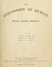 Cover of: The Industries of Dublin. by 