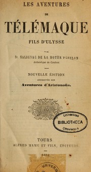 Cover of: Les aventures de Télémaque, fils d'Ulysse
