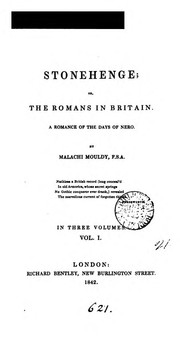 Cover of: Stonehenge; or, The Romans in Britain, by Malachi Mouldy by Henry Godwin