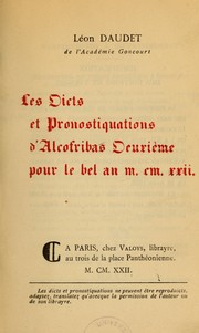 Cover of: Au temps de Judas by Léon Daudet