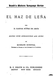 Cover of: El haz de leña by Gaspar Núñez de Arce