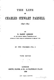 Cover of: The life of Charles Stewart Parnell, 1846-1891 by R. Barry O'Brien, R. Barry O'Brien