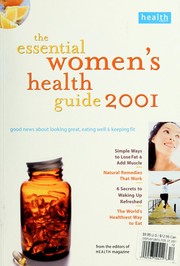 Cover of: The Essential Women's Health Guide 2001