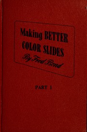 Cover of: color slides