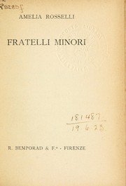 Cover of: Fratelli minori