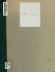 Cover of: Research and statistics by Walcott, Gregory Dexter