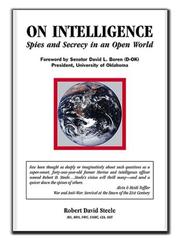 Cover of: On Intelligence : Spies and Secrecy in an Open World