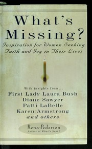 Cover of: What's missing? by Rena Pederson