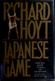 Cover of: Japanese game by Richard Hoyt