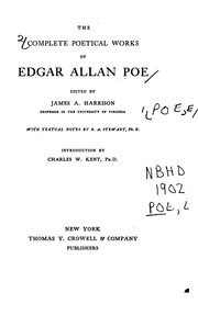 Cover of The Complete Poetical Works by Edgar Allan Poe