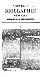 Cover of: Nouvelle biographie générale depuis les temps les plus reculés jusqu'a nos ...